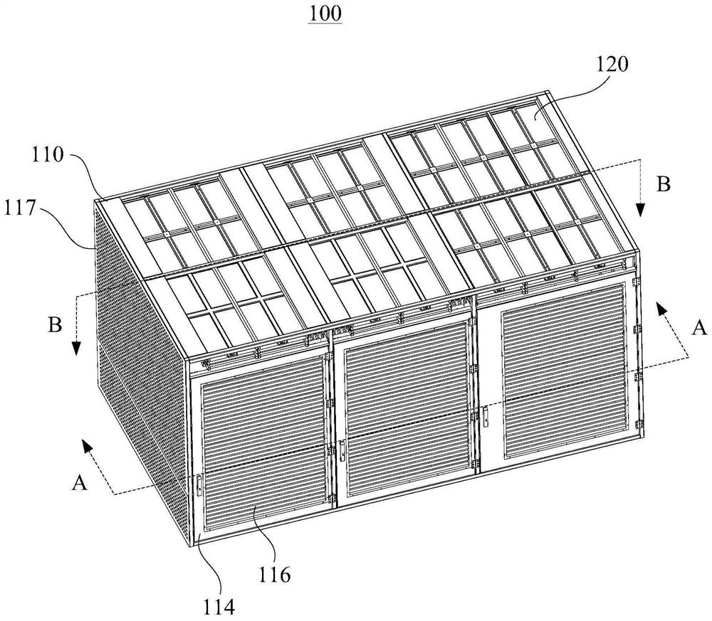 Movable uniform air distribution and flow guide air purification equipment