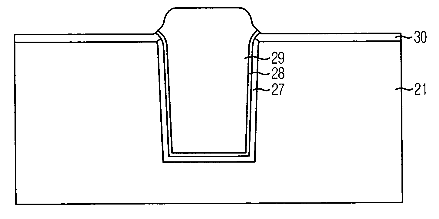 Method for fabricating semiconductor device having trench isolation