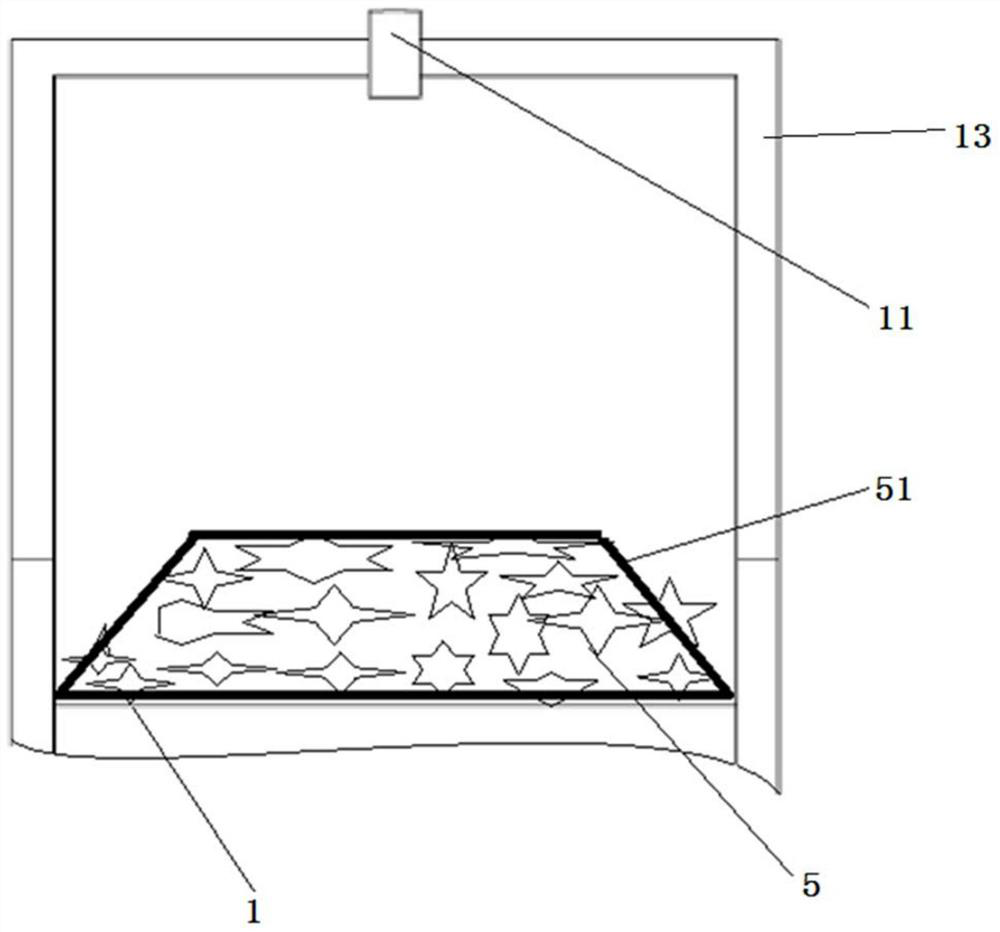 Leaf moistening control method, storage medium, detection device and leaf moistening system