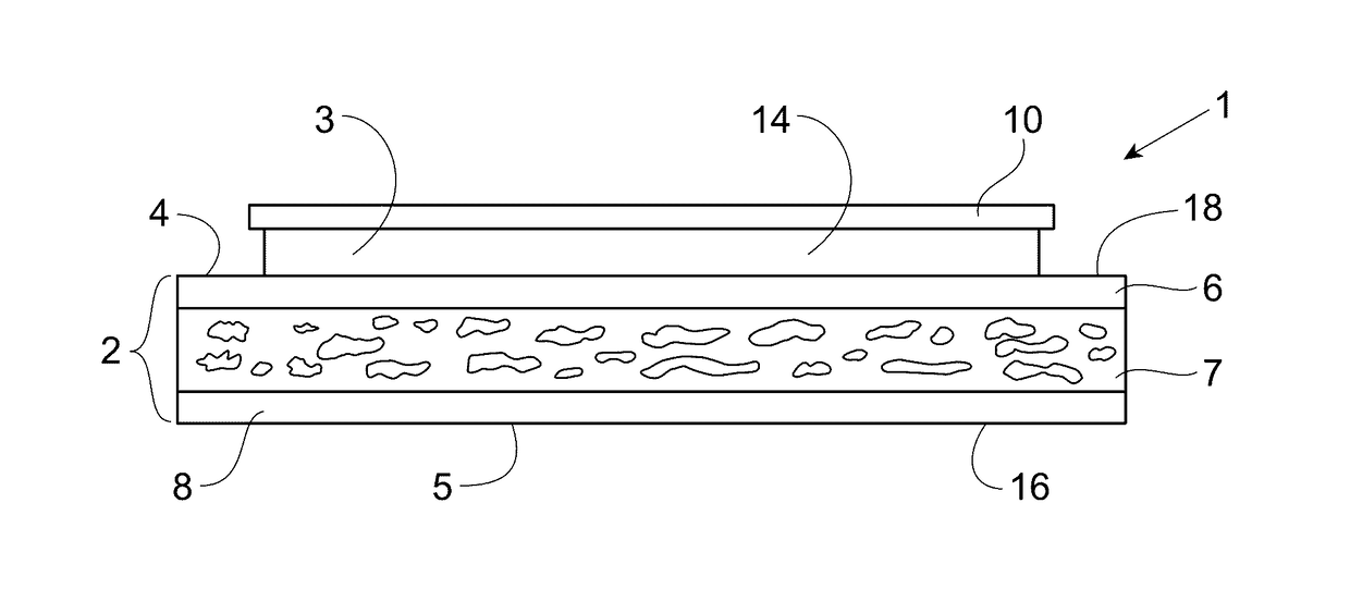 Barrier Patch of a Foamed Film and Methods of Improving Skin Appearance