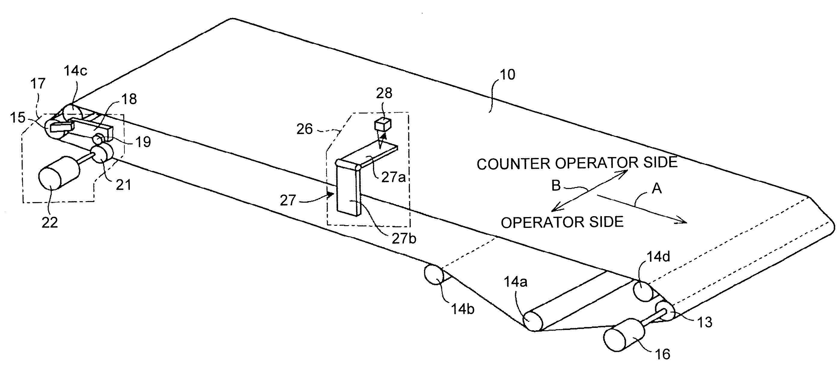 Belt-conveyor device and image forming apparatus