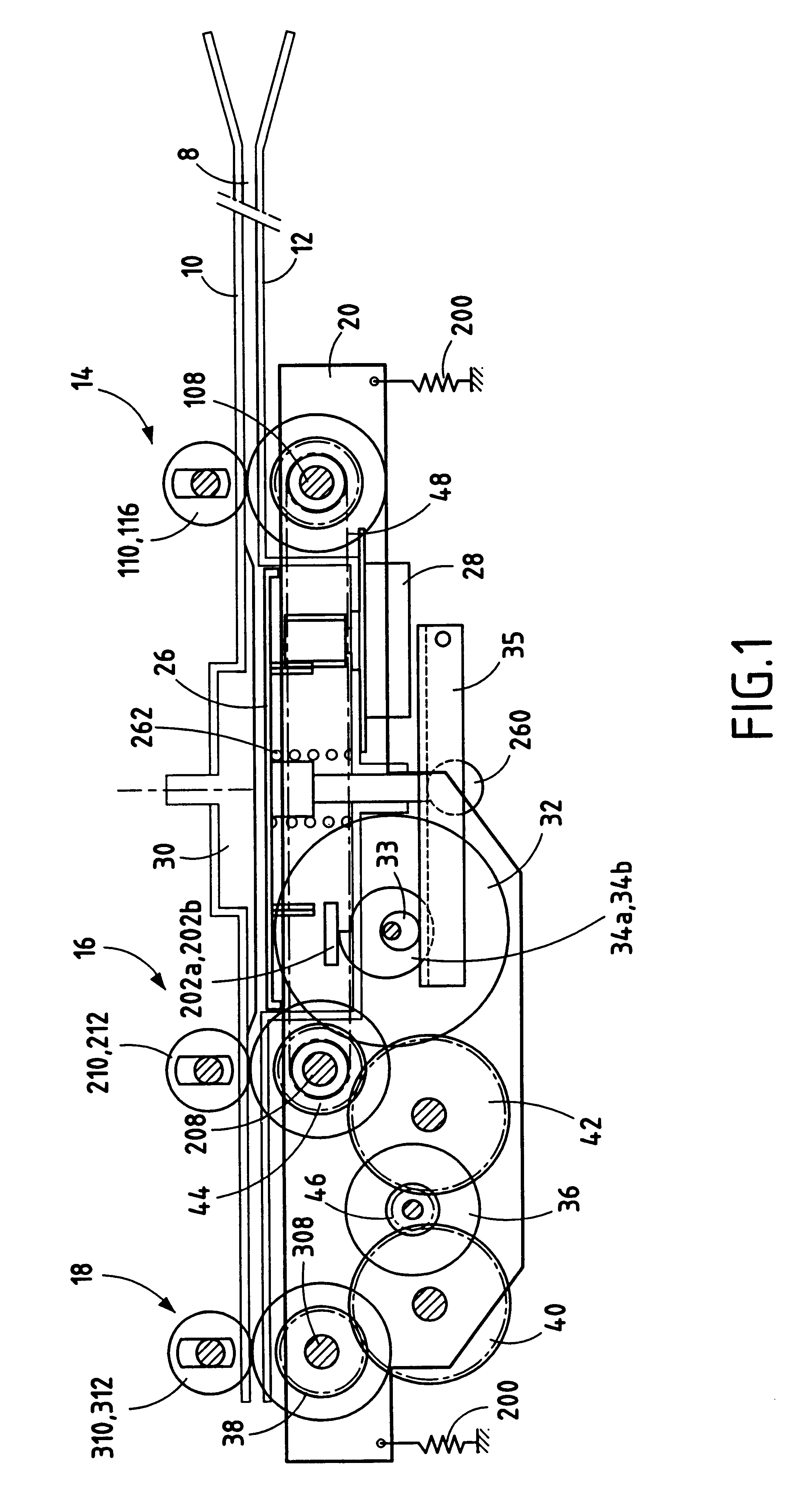 Envelope reorientation device