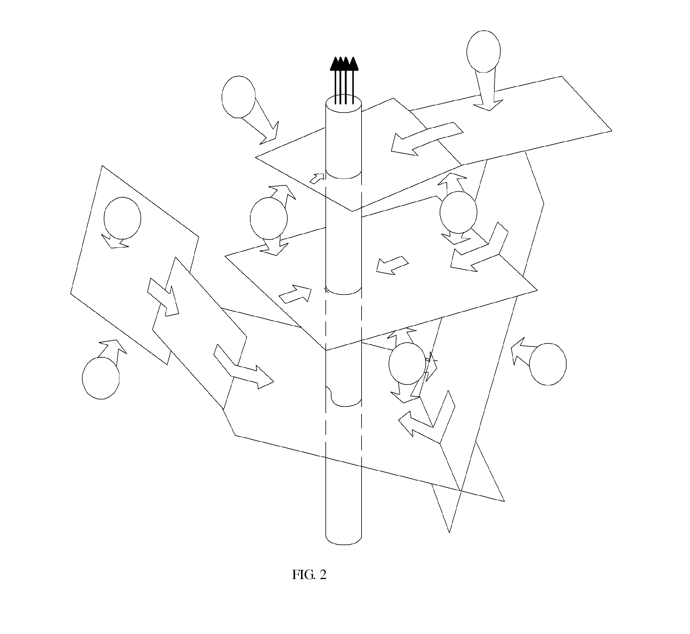 Method for oil prediction in fractured reservoirs and recorded medium therefor