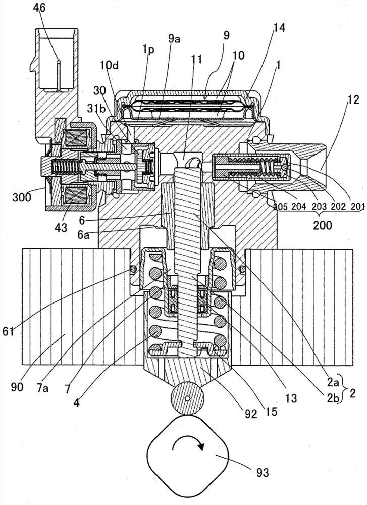 Valve mechanism, solenoid suction valve mechanism and high pressure fuel pump