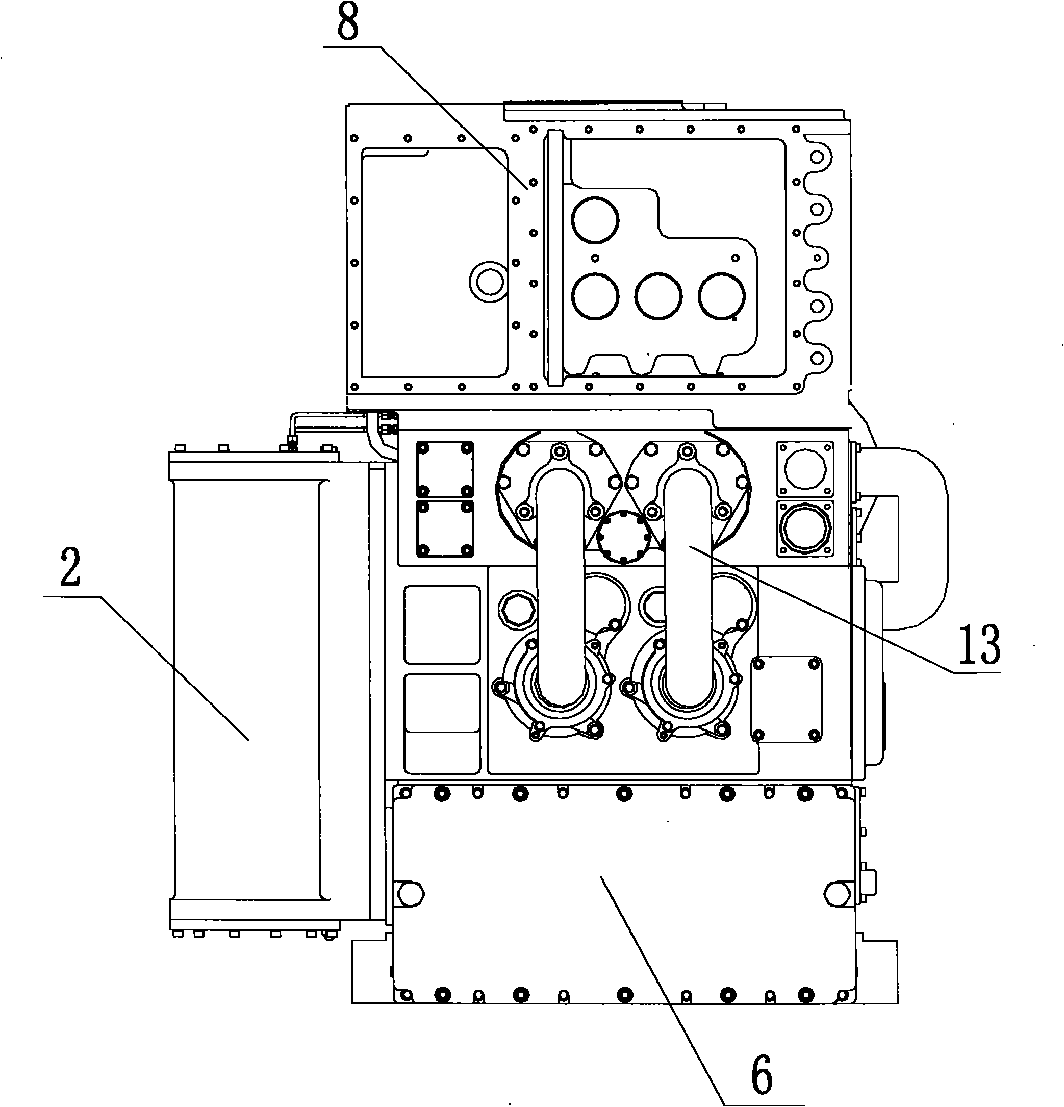 Auxiliary system for diesel engine
