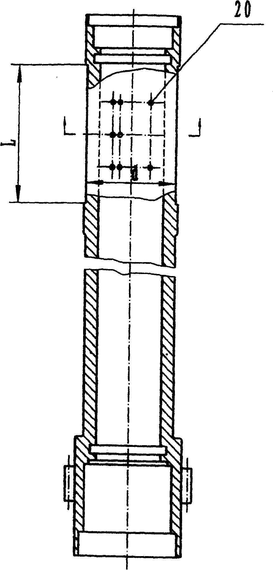 Label winding and sticking device
