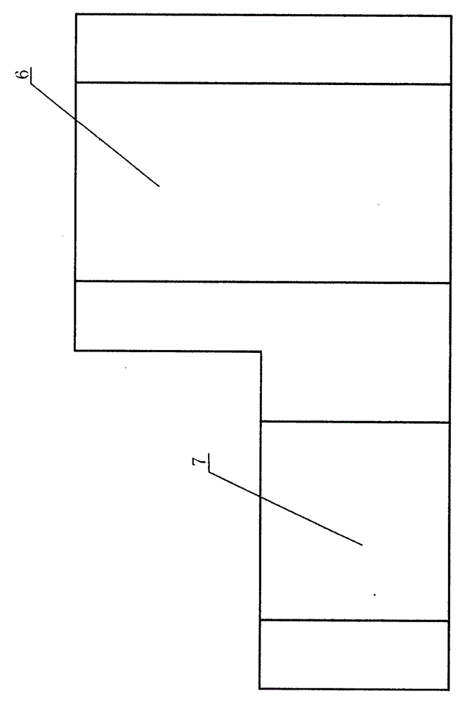 L-shaped step-type heat-preserving block brick