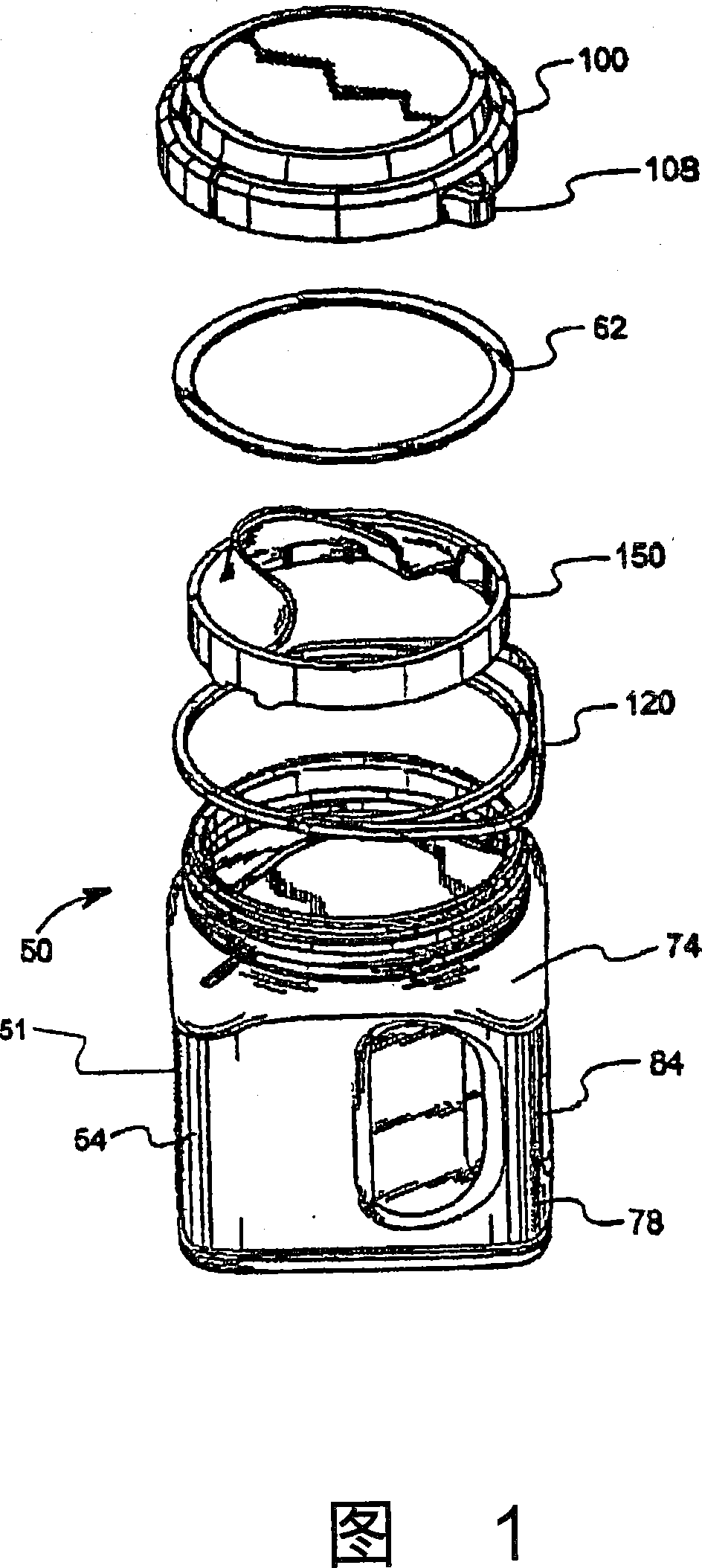 Novel container and lid assembly