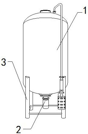 Dry anaerobic fermentation equipment for organic waste