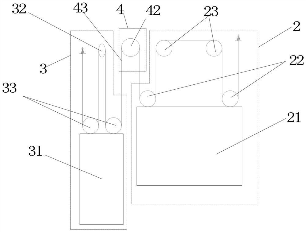 Traction type elevator