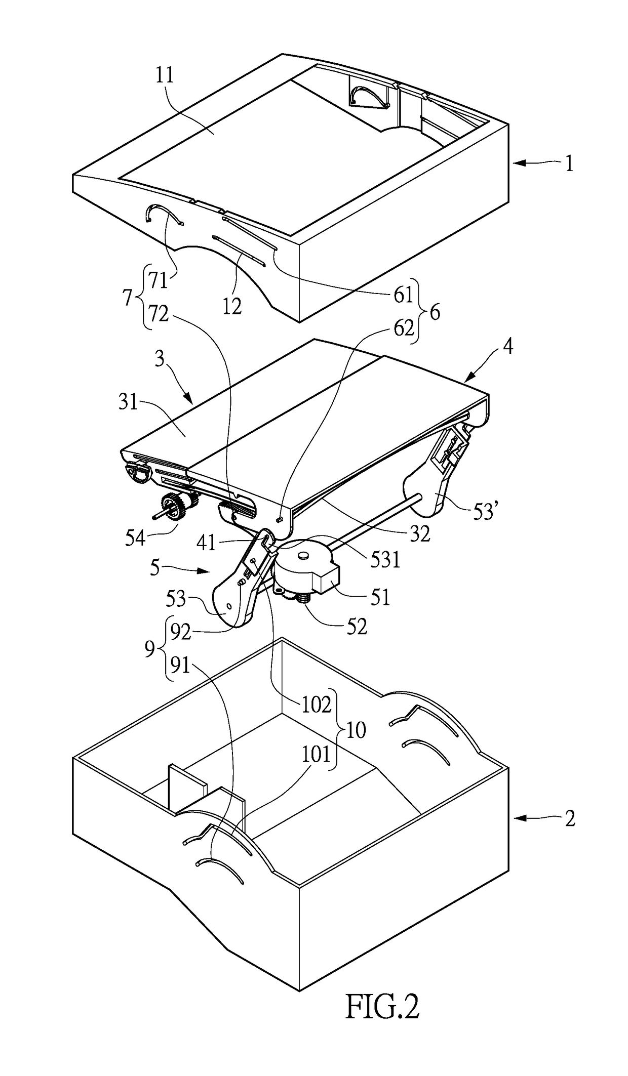 Head-up display device