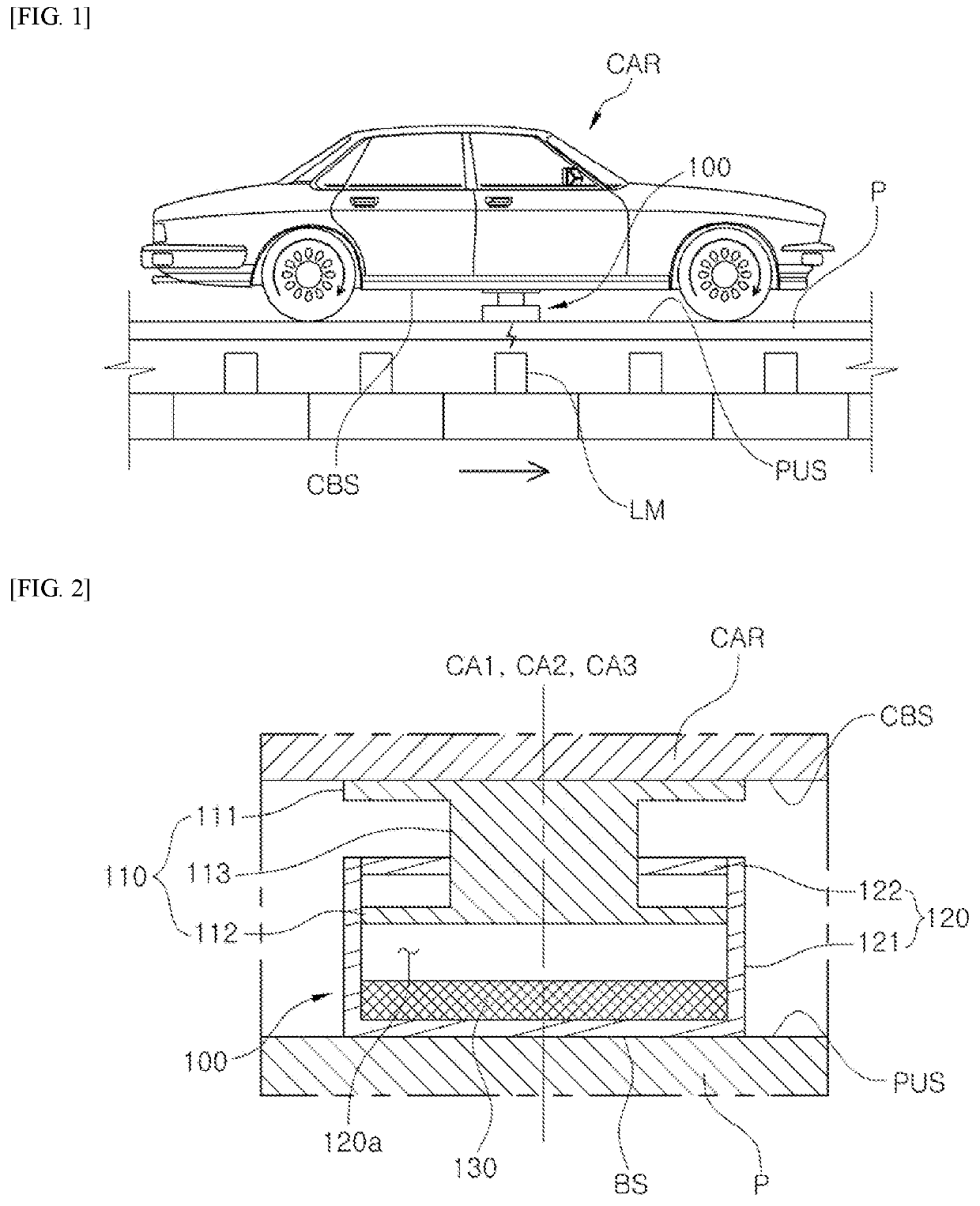 Clearance compensation device for model car