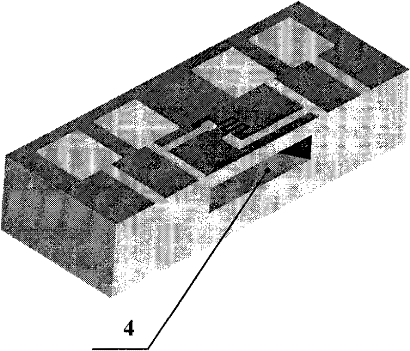 Hexagonal silicon membrane piezoresistive pressure sensor for embedded monocrystal silicon cavity and method