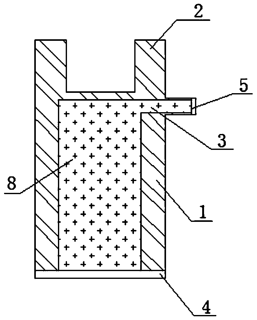 Pre-grouting type semi-grouting sleeve structure and construction method