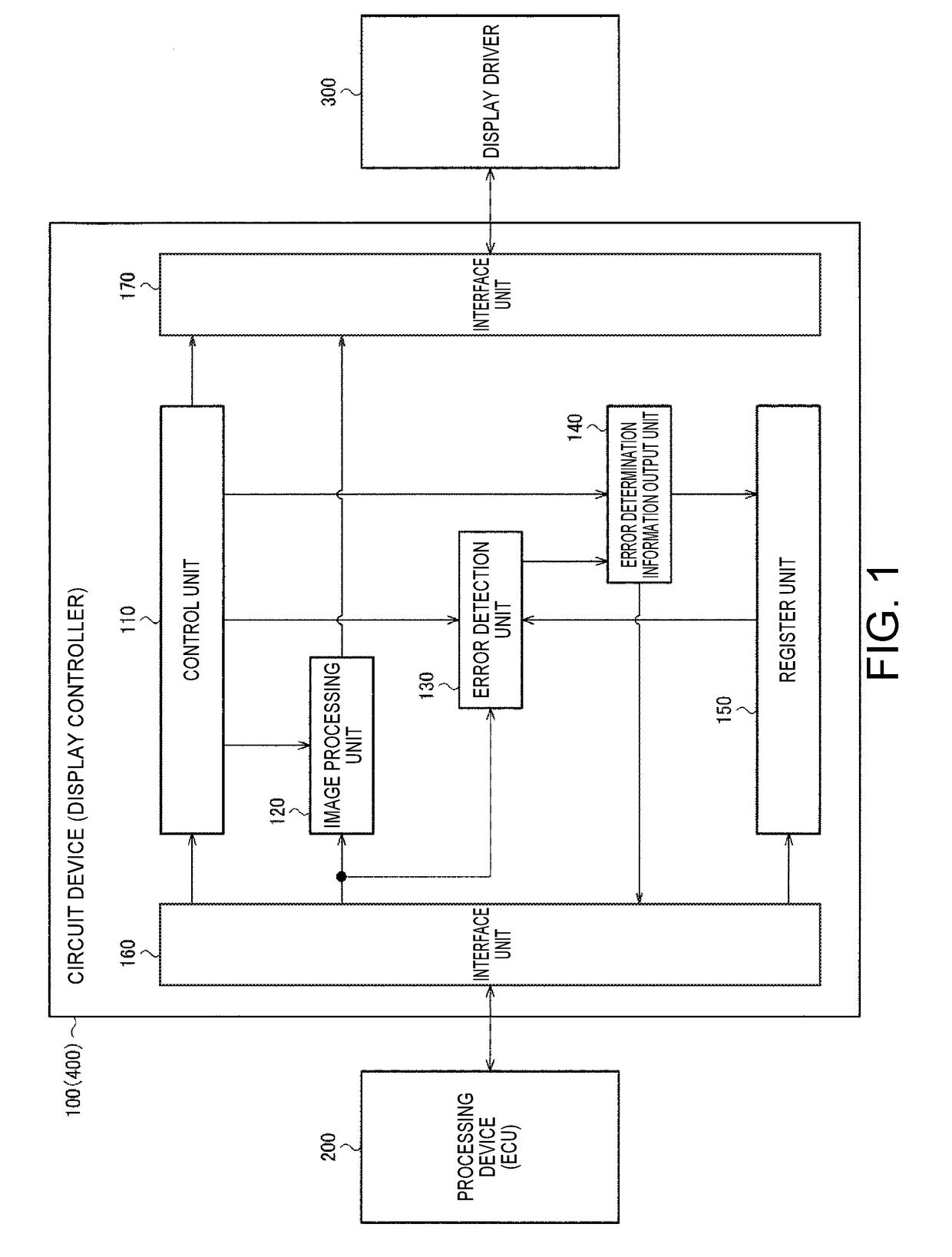 Circuit device, electro-optical device, electronic apparatus, mobile body, and error detection method