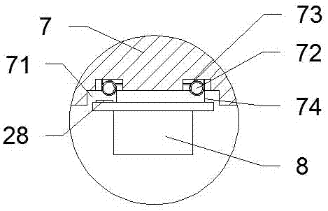 Power-assisting device for installing meter box