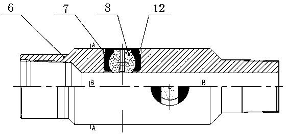 A rotatable nozzle type double-cluster hydraulic jet fracturing string and fracturing method