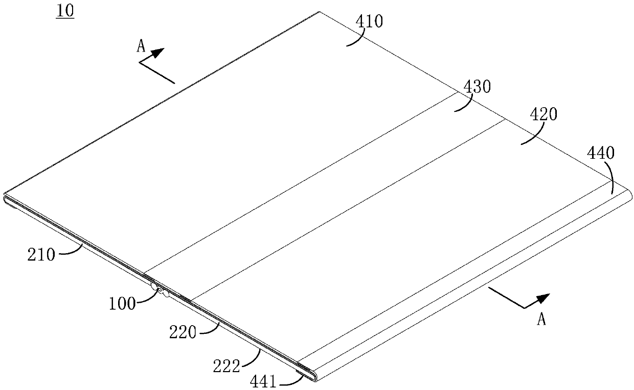 Foldable screen and electronic device