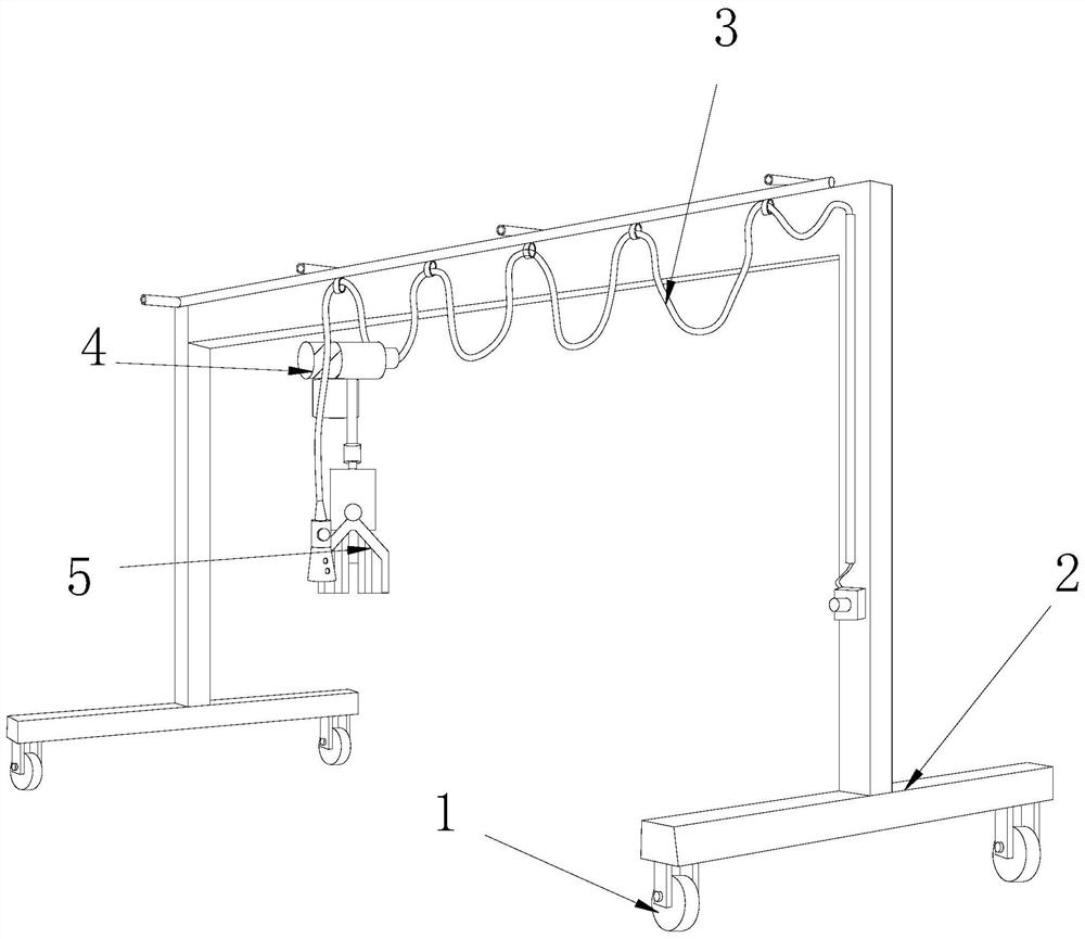 Hardware electroplating suspension equipment