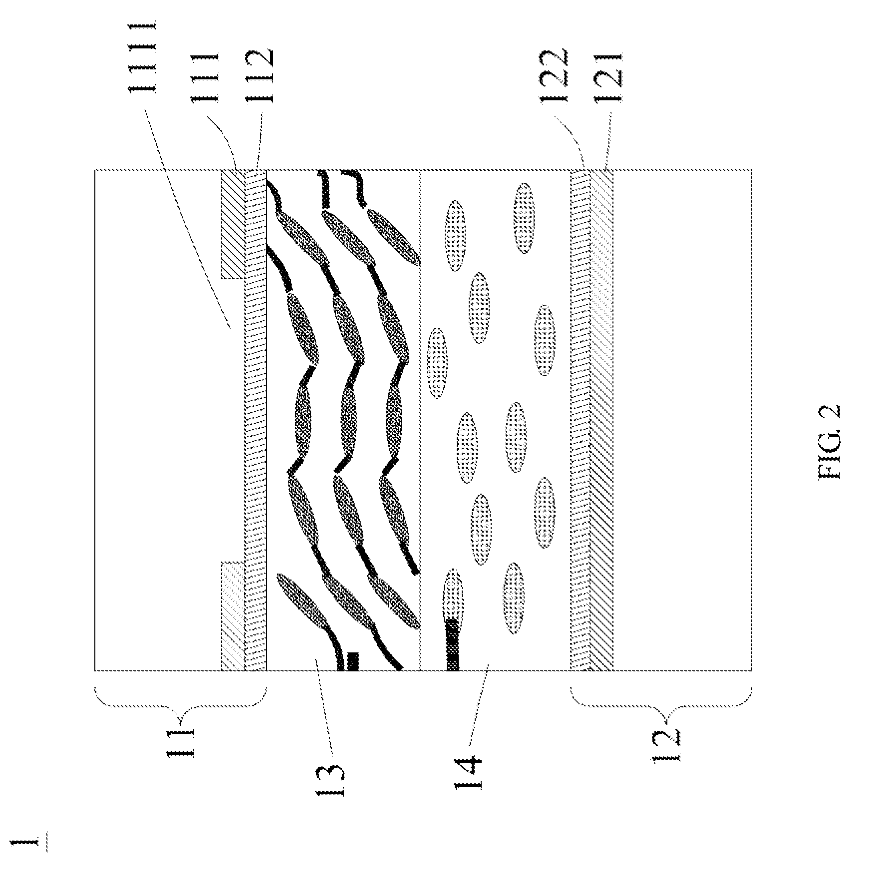 Liquid crystal lens structure and method of driving same