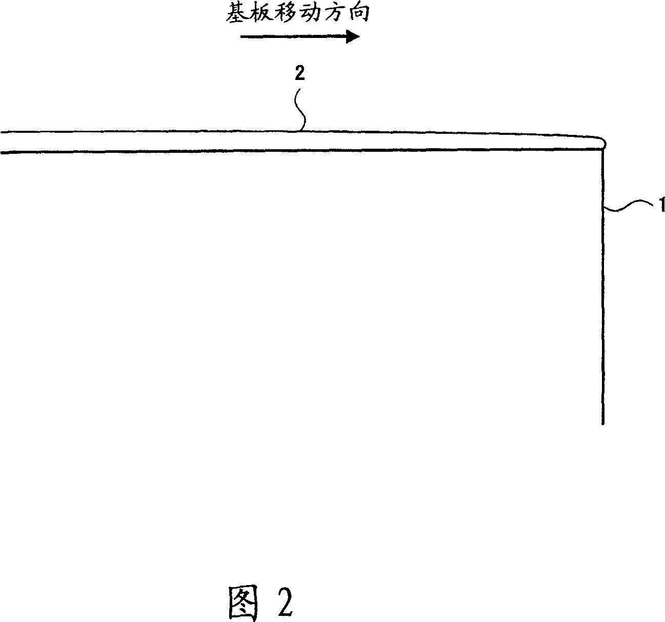 Substrate drying device and method, and substrate producing method