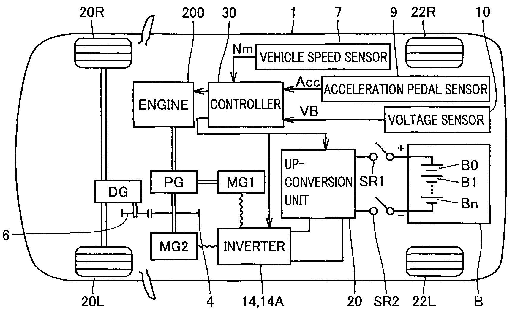 Vehicle controller, vehicle and vehicle control method