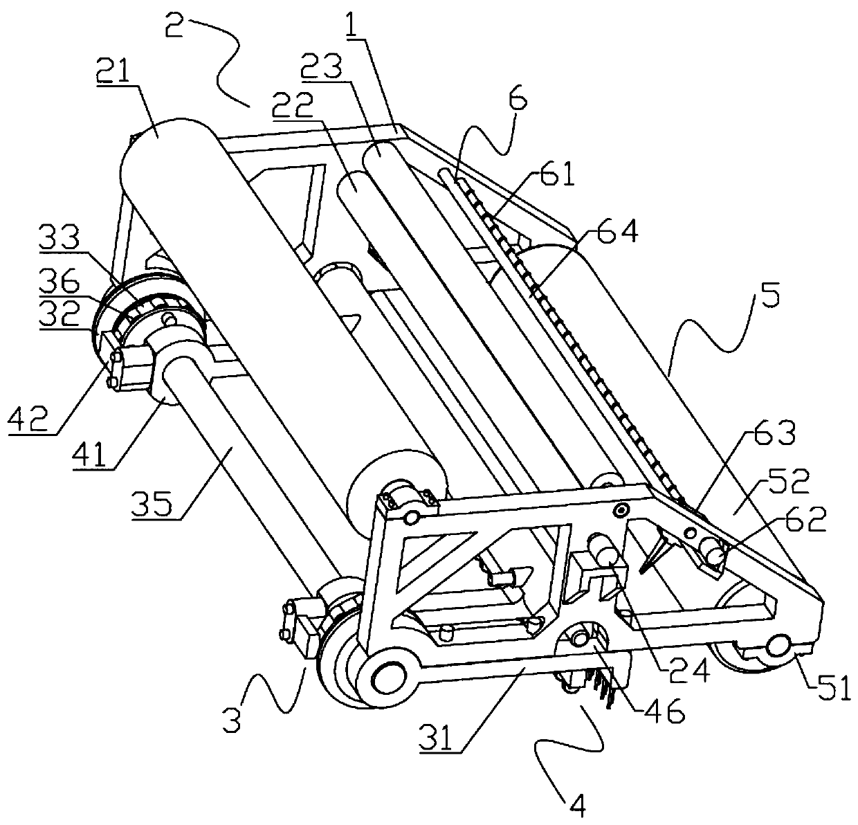 Decorative veneer manual overlaying device for wood door processing