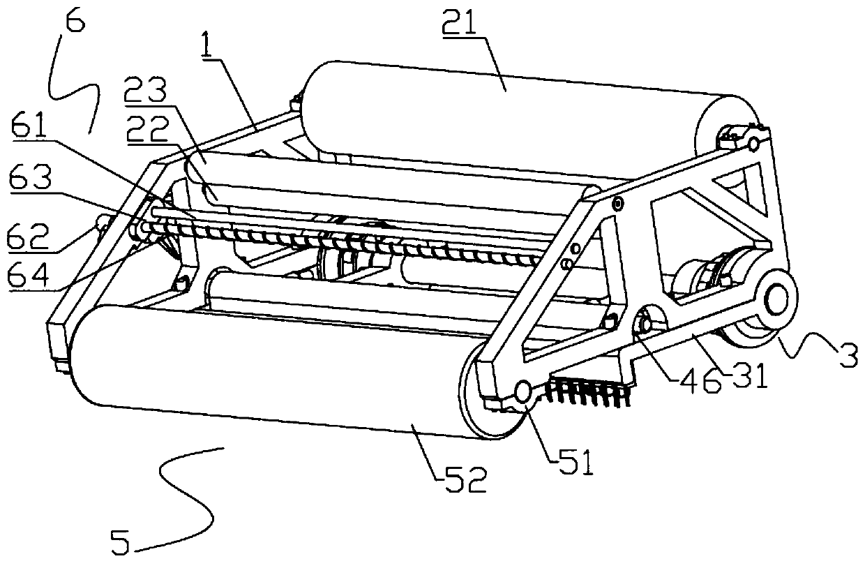 Decorative veneer manual overlaying device for wood door processing