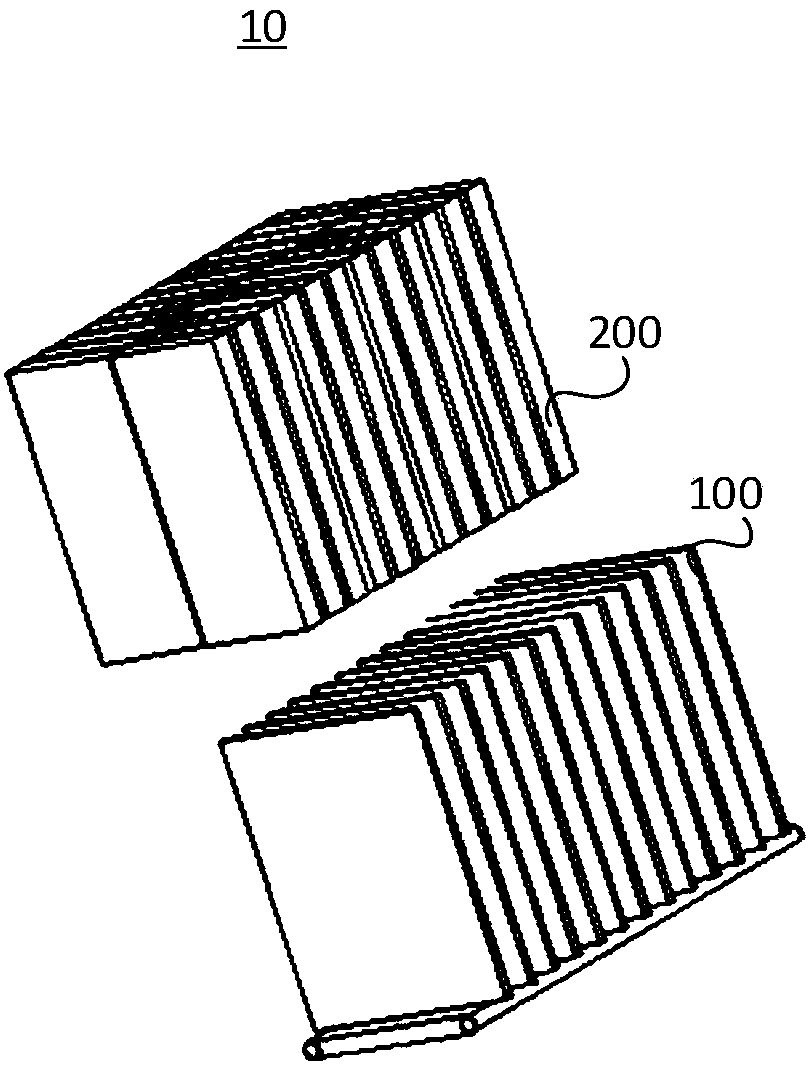 Liquid cooling device and battery module