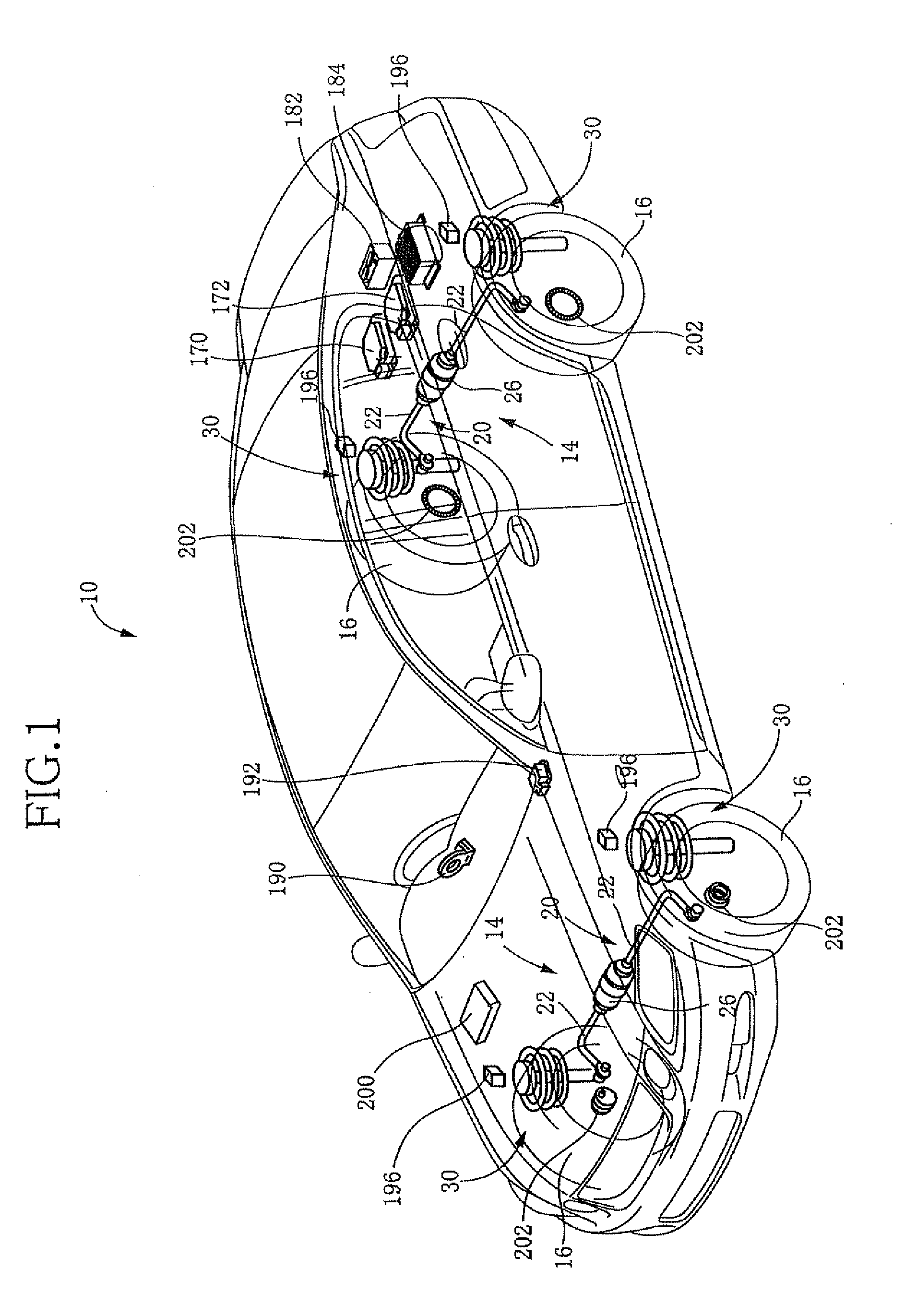 Suspension system for vehicle