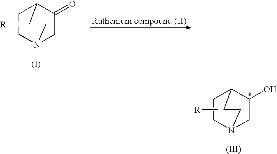 Production process of optically active 3-quinuclidinol derivative