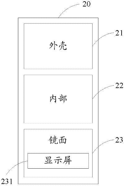 Method for monitoring tire pressure by using rearview mirror system and rearview mirror system