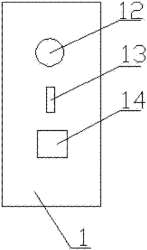 Intelligent card swiping sign-in machine for factory