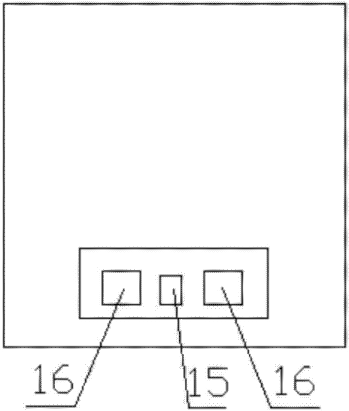 Intelligent card swiping sign-in machine for factory