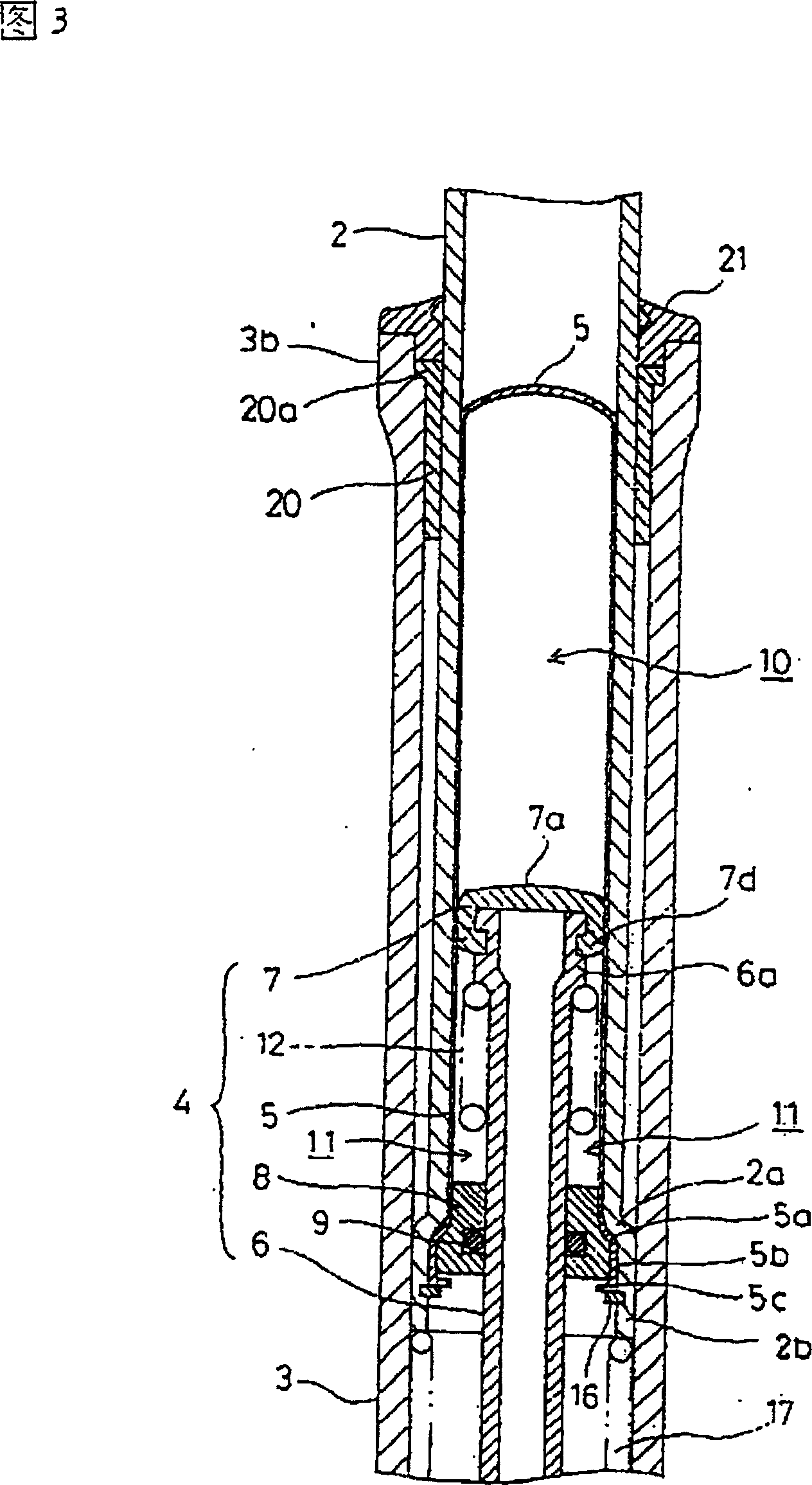 Front fork of two wheel vehicle