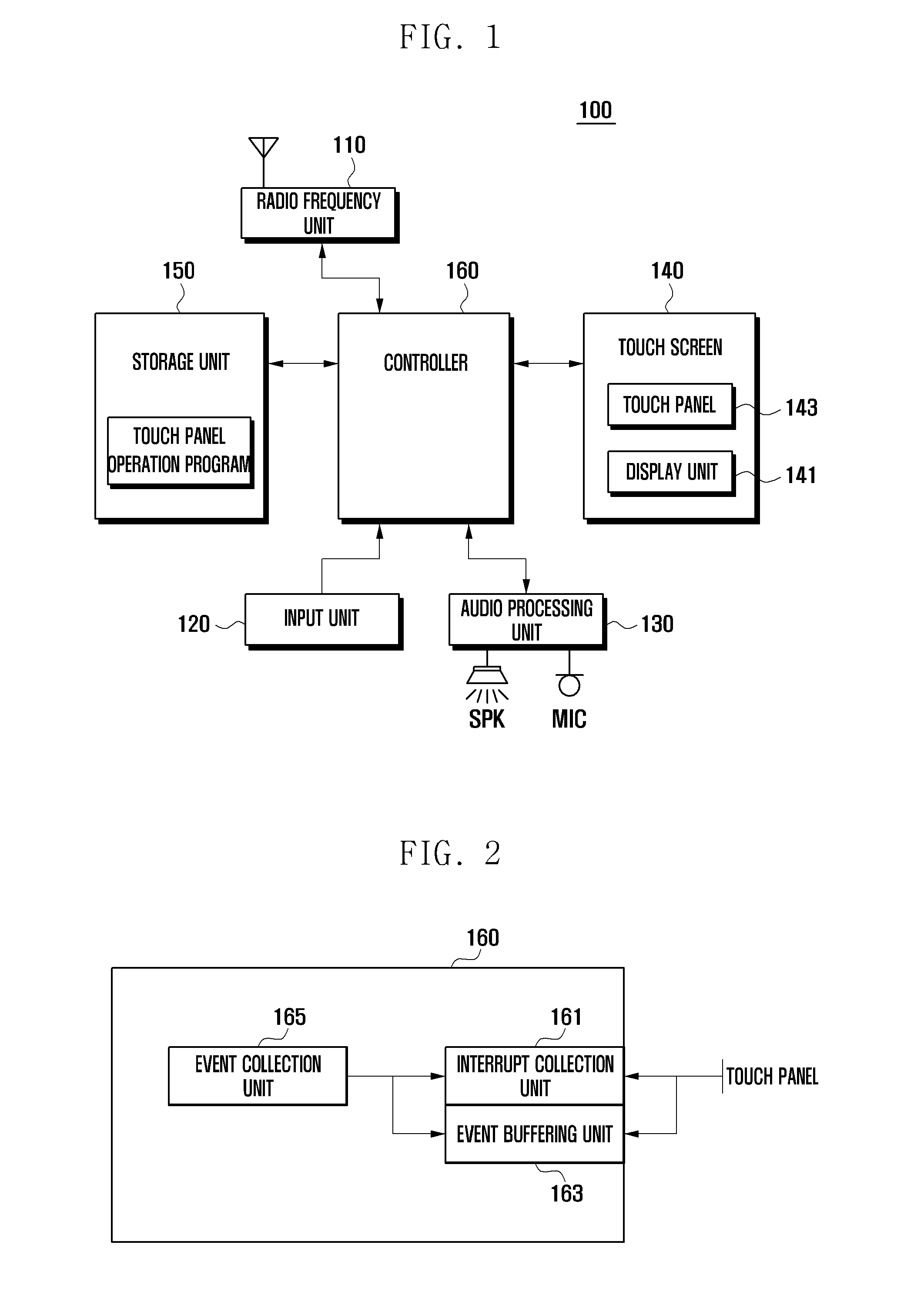 Method and apparatus for collecting touch event of terminal