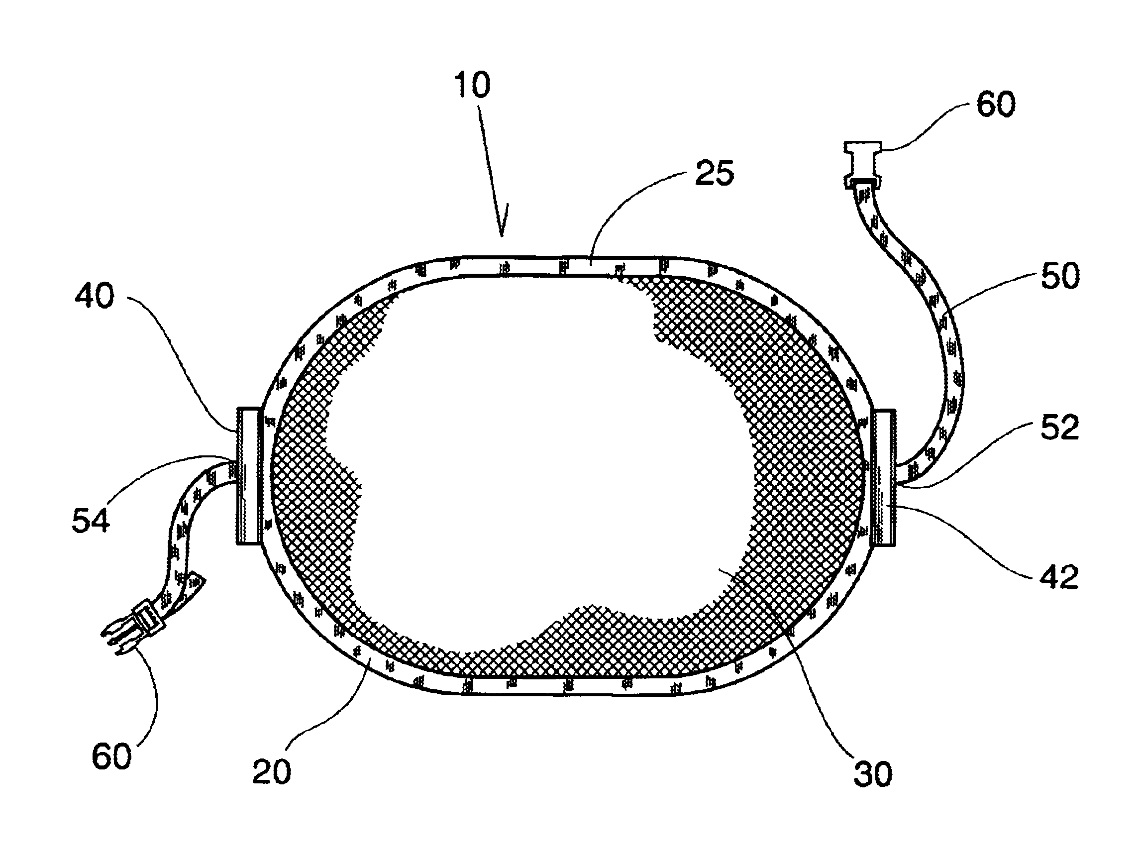 Collapsible drying apparatus and method for forming and collapsing said apparatus
