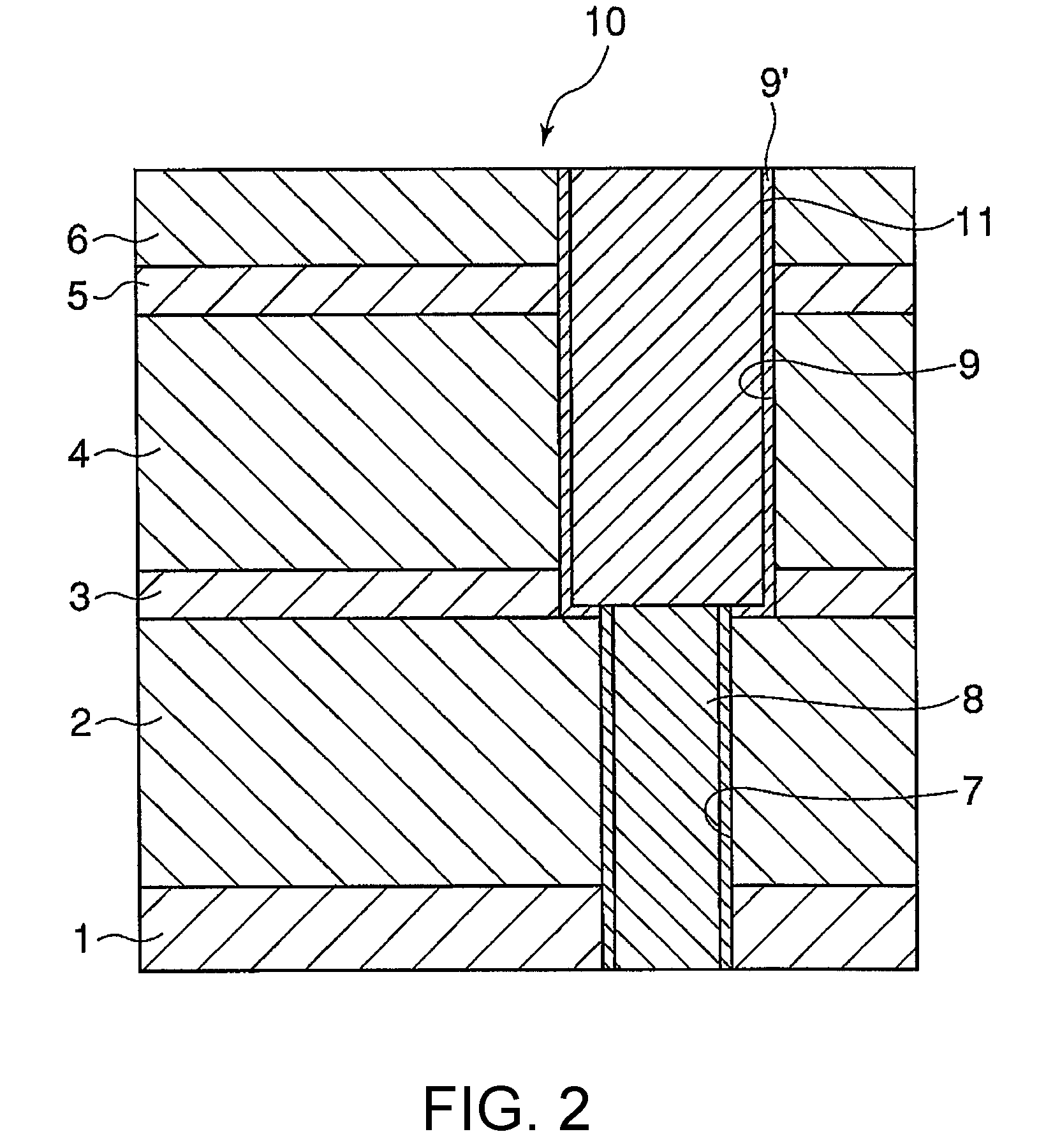 Interlayer insulating film, wiring structure and electronic device and methods of manufacturing the same