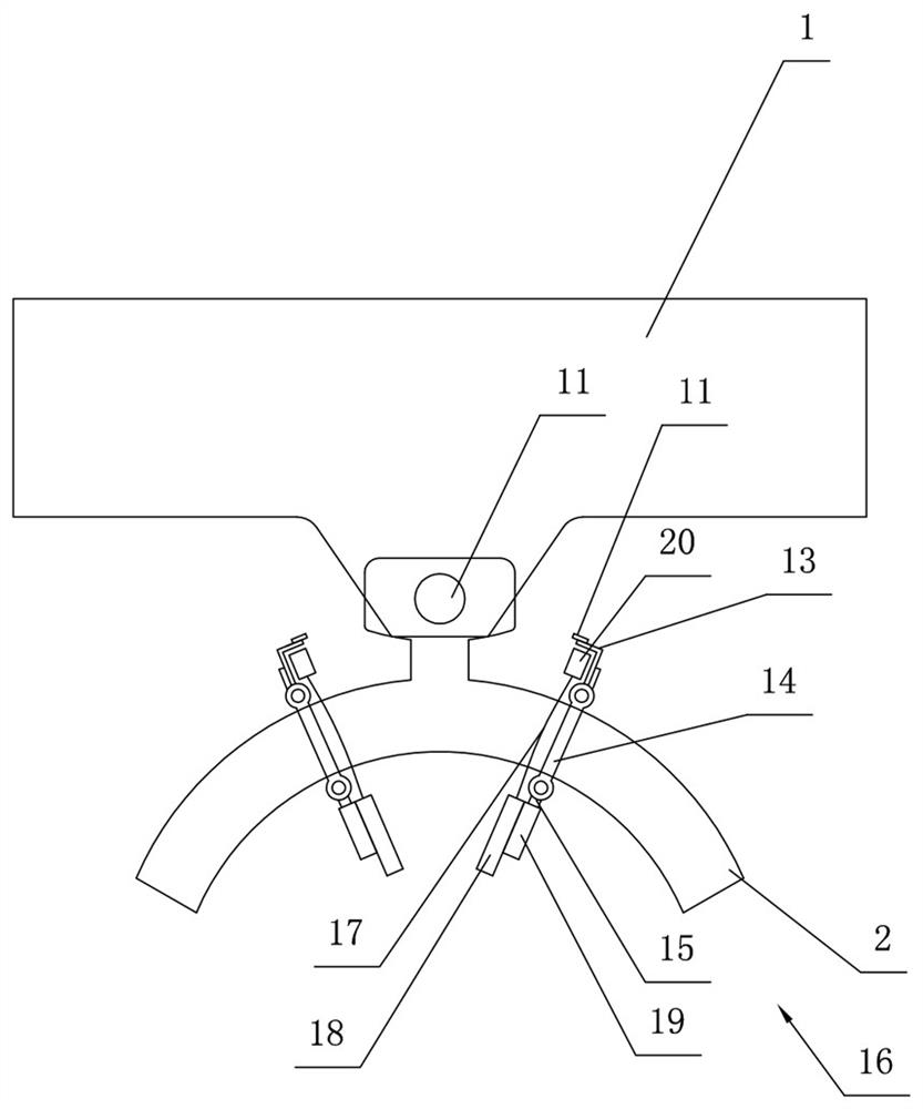 Jacquard device stable to use and warp knitting machine