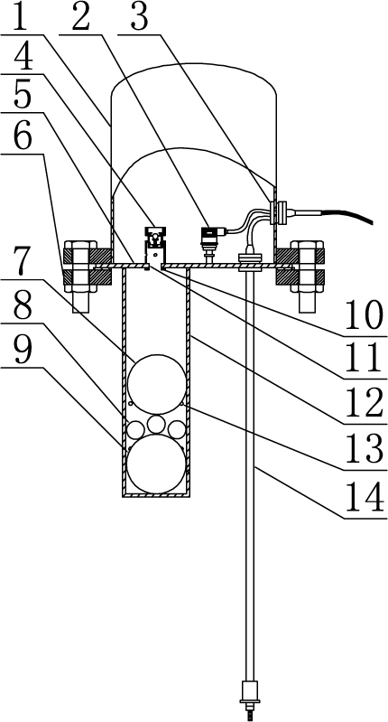 A vacuum suppressor for water supply without negative pressure