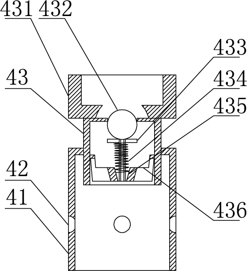 A vacuum suppressor for water supply without negative pressure