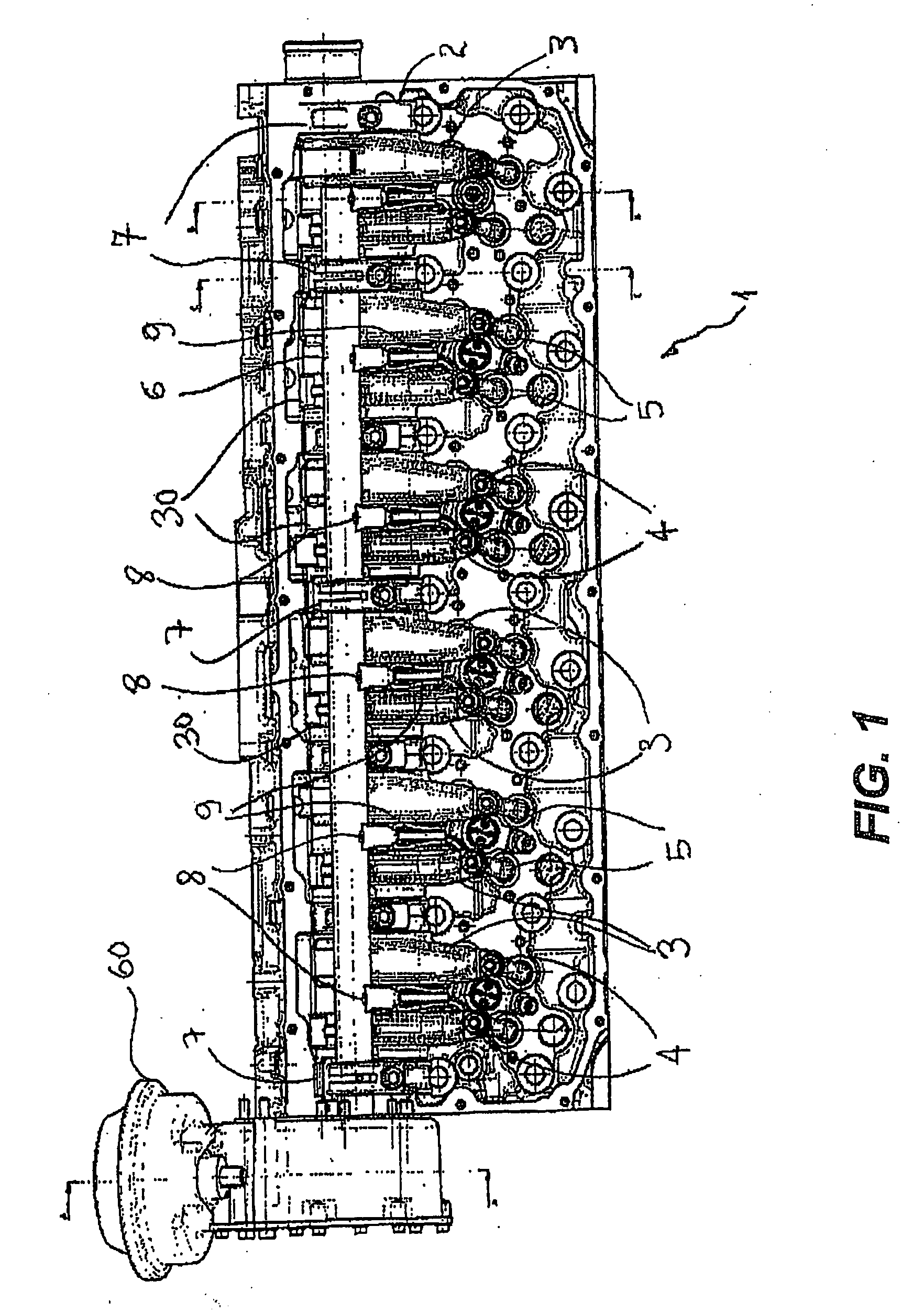Decompression braking device in endothermic engines