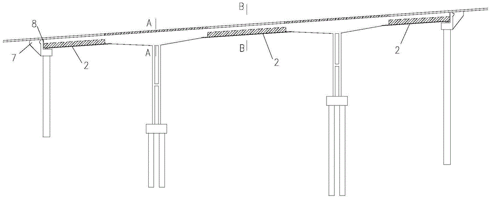 Reinforced Concrete Continuous Rigid Frame Bridge Compositely Reinforced by Tension Surface and Its Construction Method