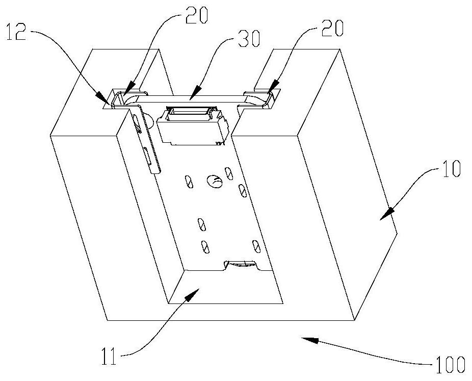 Fixing structure of PCBA board