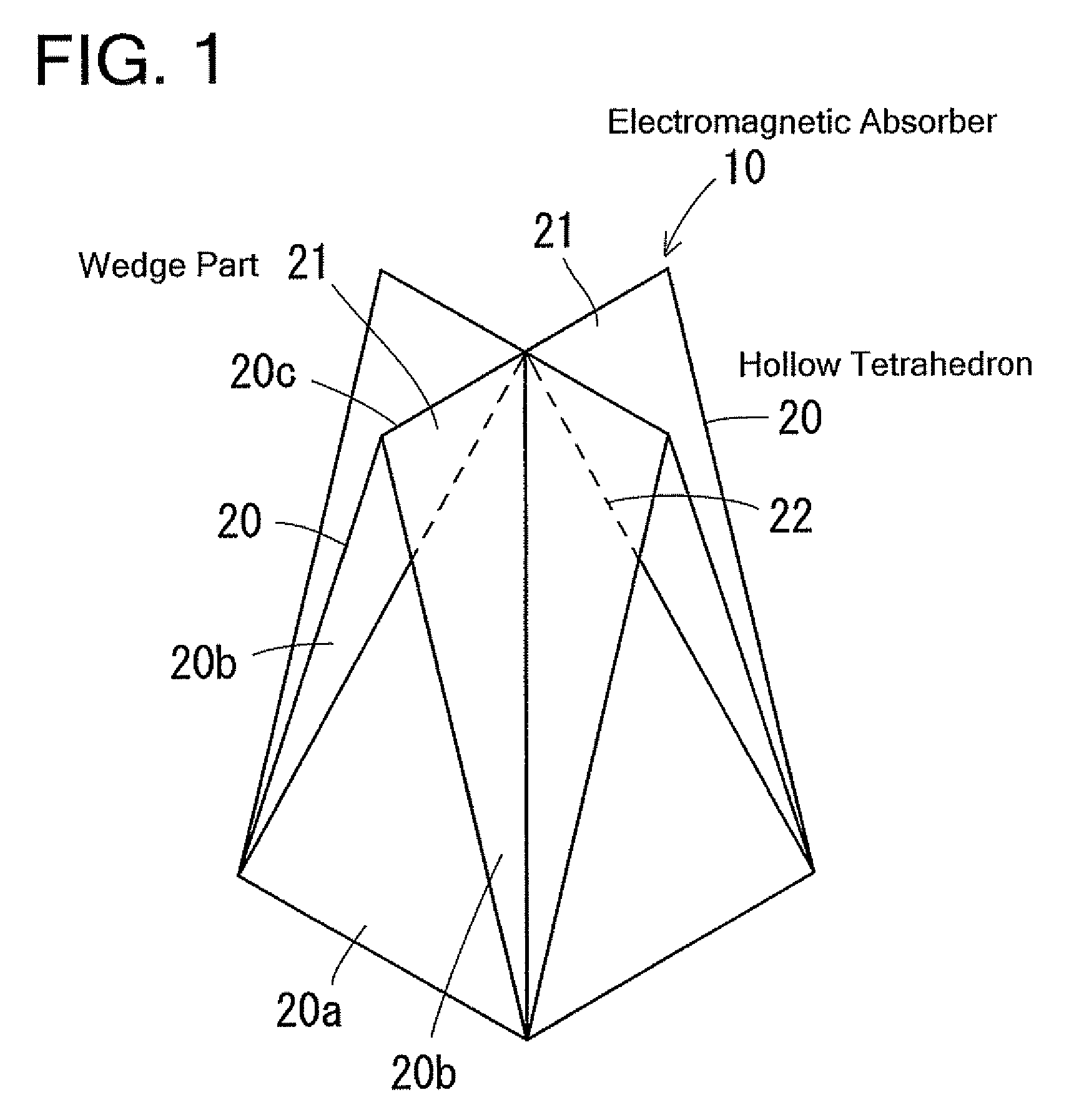 Electromagnetic wave absorber, manufacturing method thereof and electromagnetic wave anechoic room