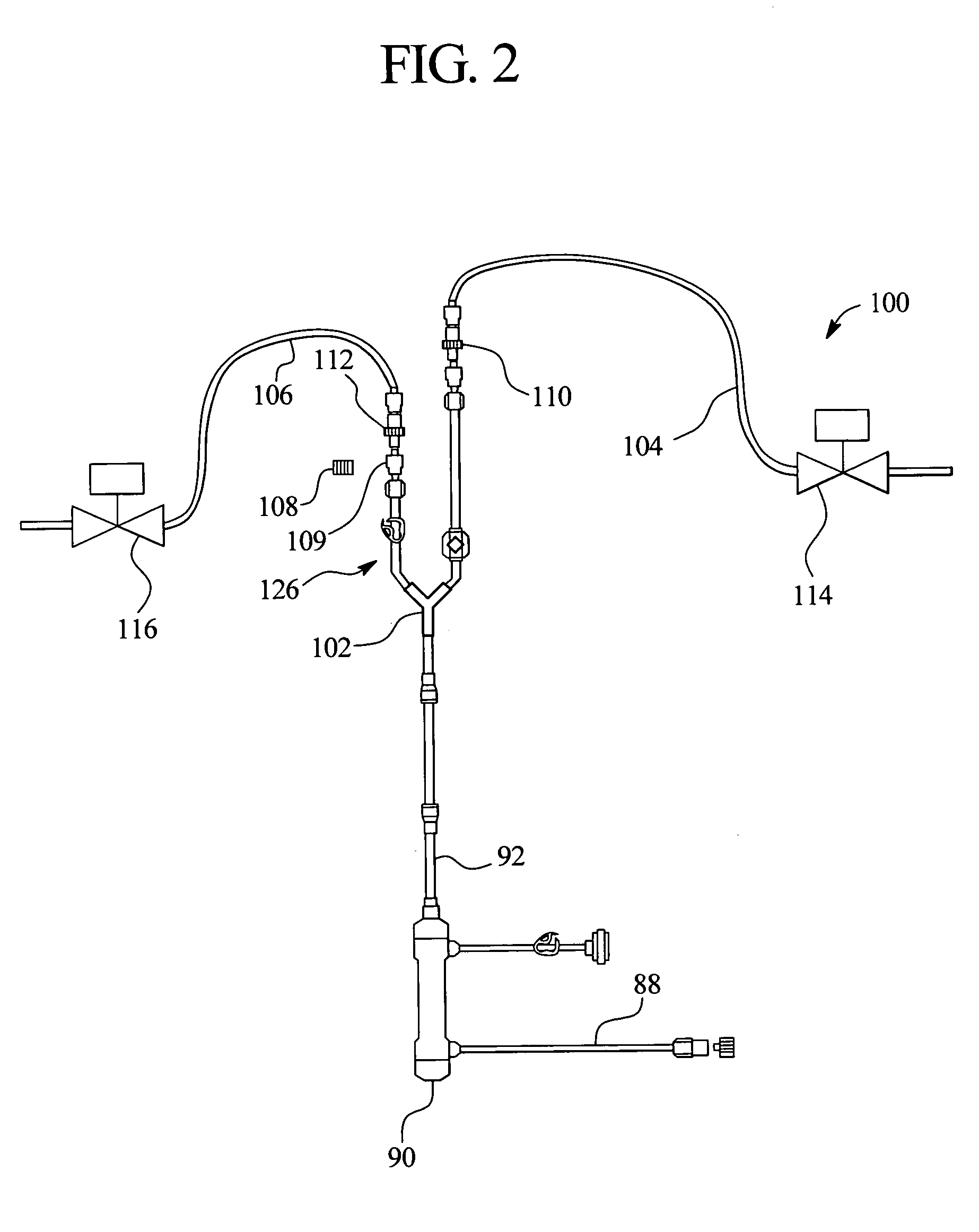 Medical fluid therapy flow control systems and methods