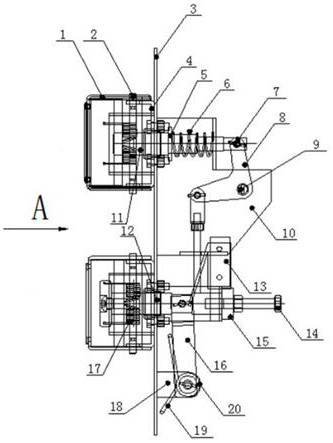 CT126 mechanism emergency tripping device and using method thereof ...