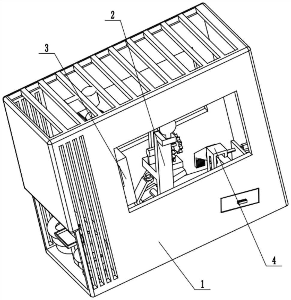 Intelligent mouse trapping cage