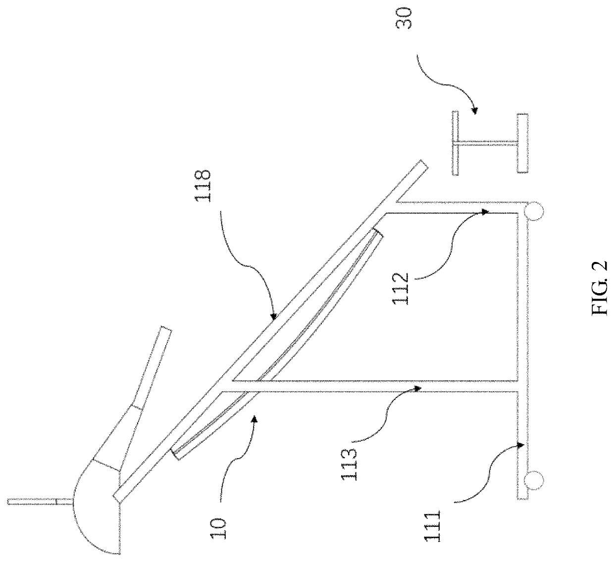 Tennis training device and tennis training system