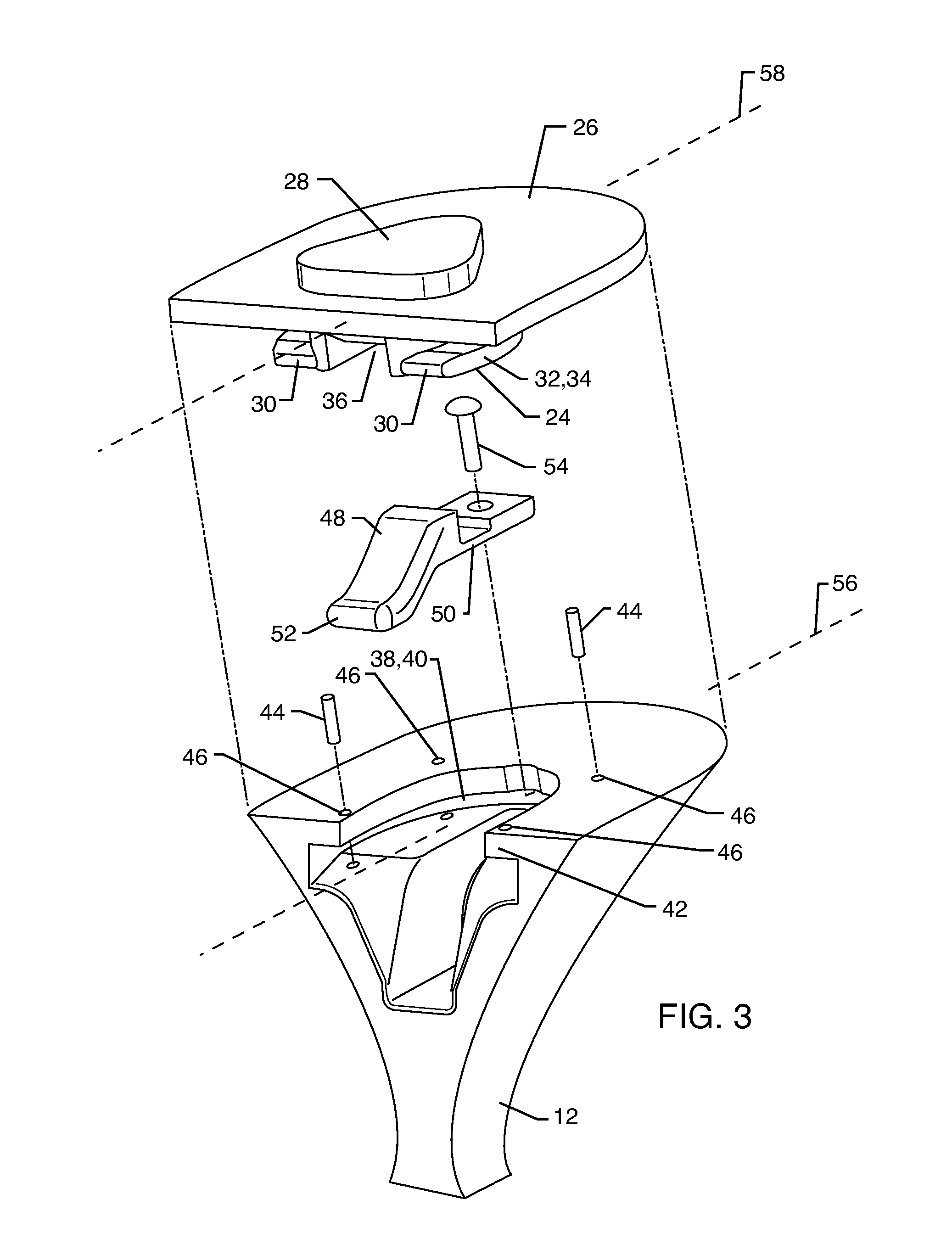 Shoe with interchangeable heels